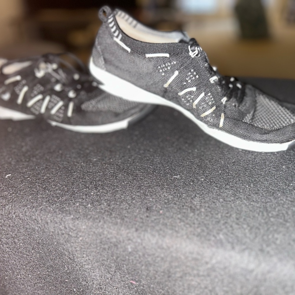 NFINITY Charcoal and White Athletic Sneakers